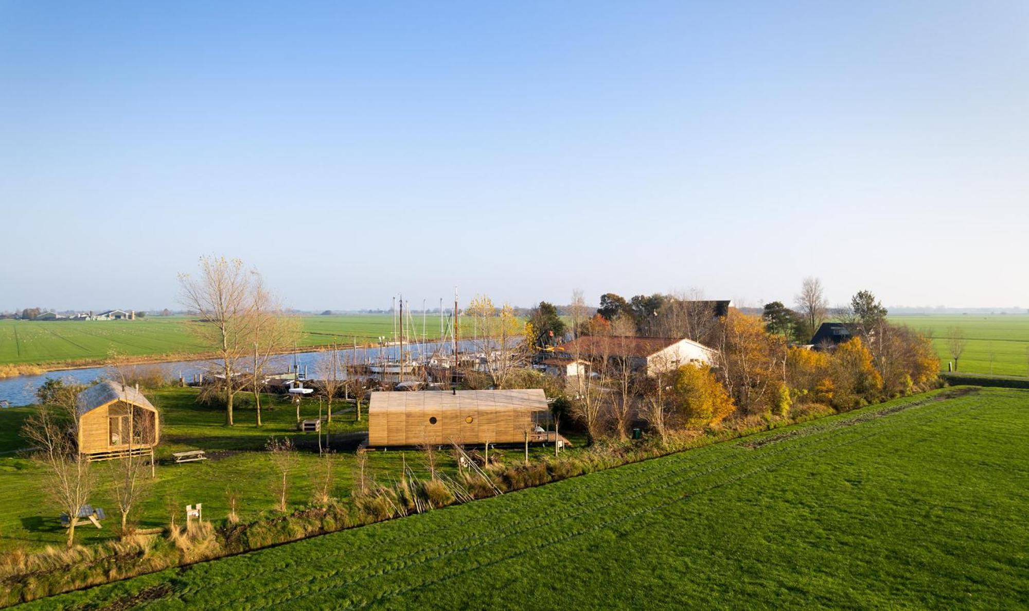 Bed and Breakfast Rufus Aan Het Water Boornzwaag over de Wielen Exterior foto